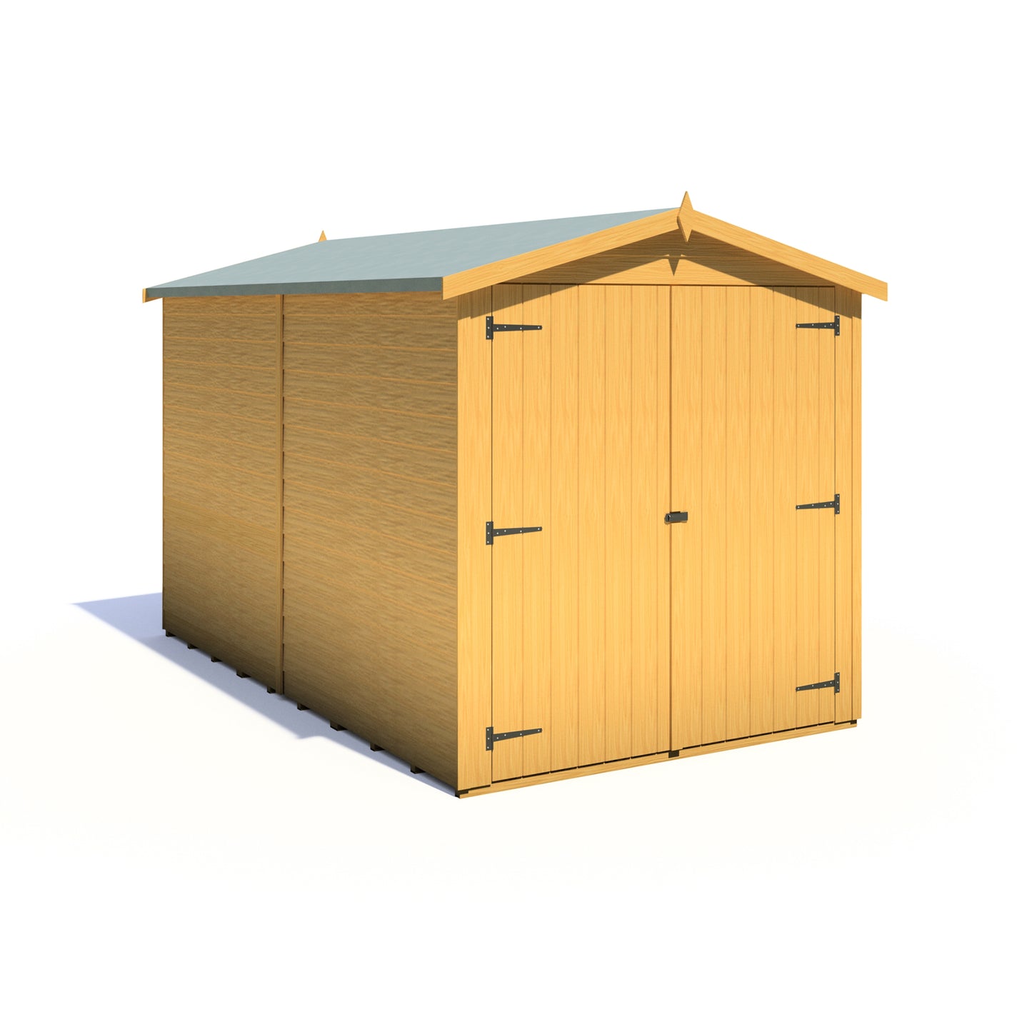 Shire Overlap Double Door Apex 10x6 D/D