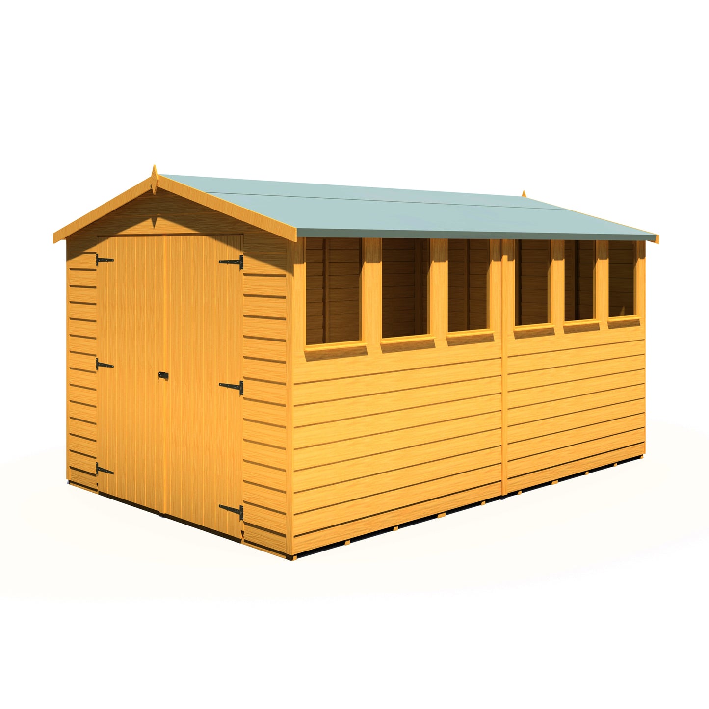 Shire Overlap Double Door 12x8 D/D