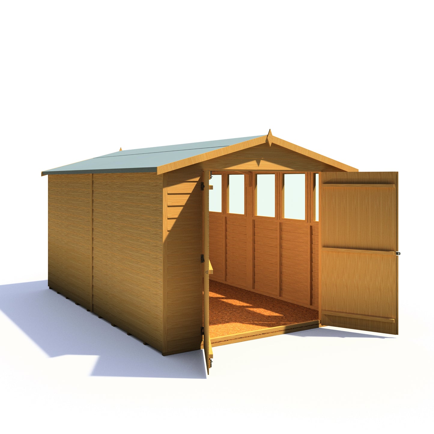Shire Overlap Double Door 12x8 D/D