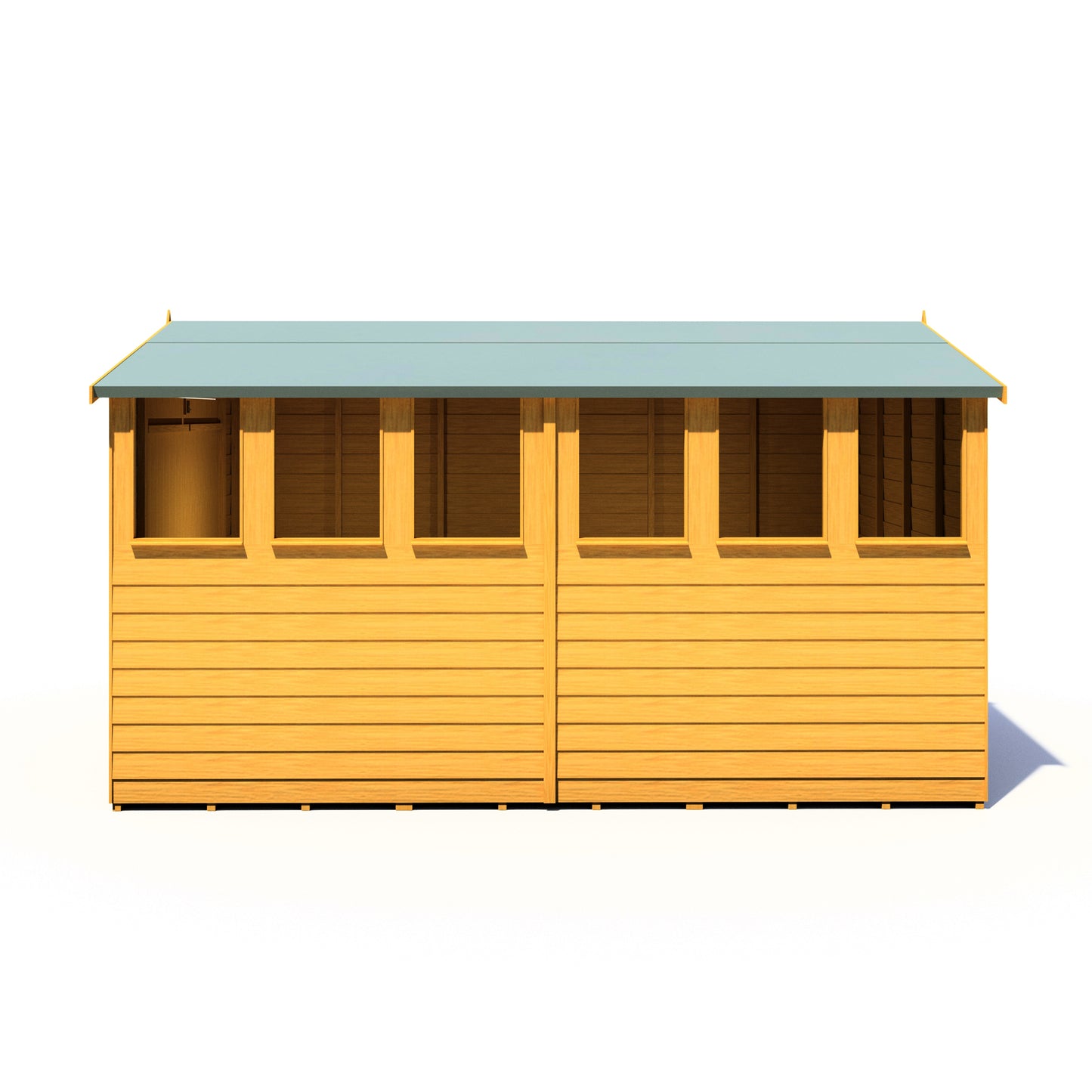 Shire Overlap Double Door 12x8 D/D