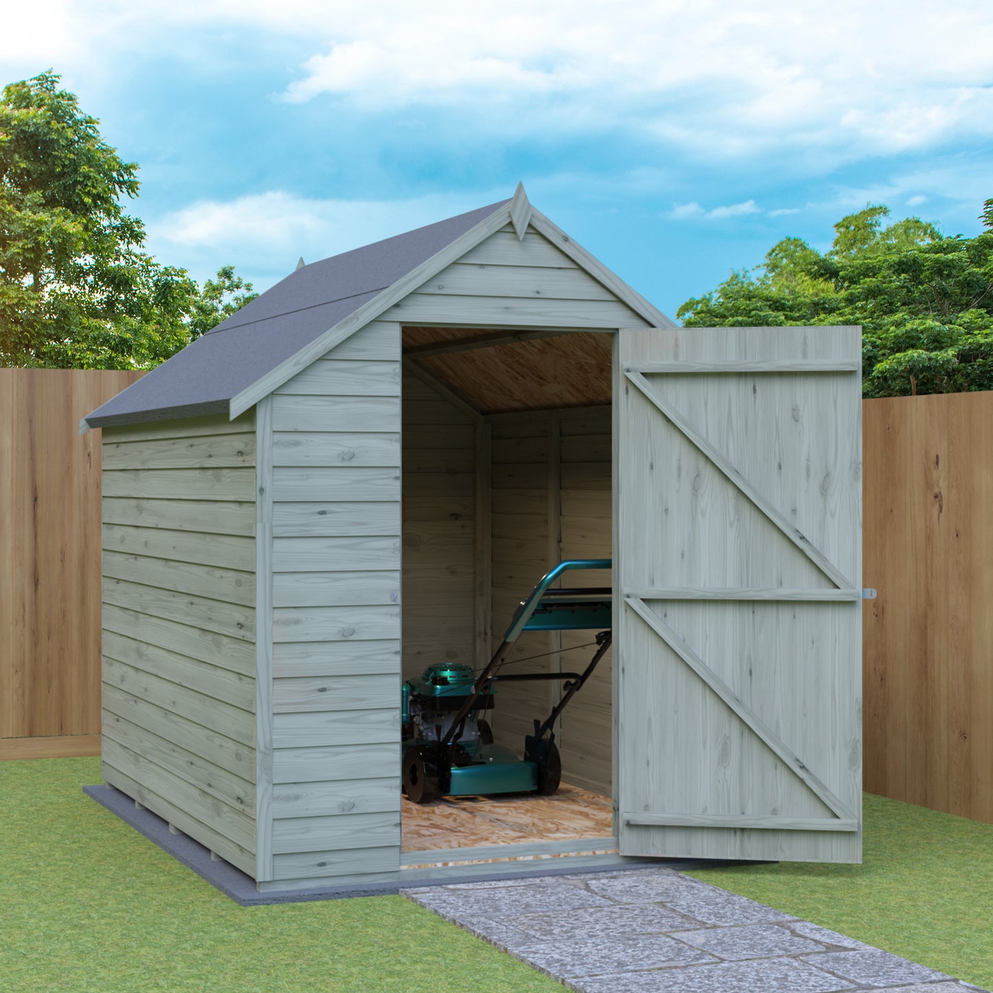 Shire Overlap 7x5 SD Value Pressure treated