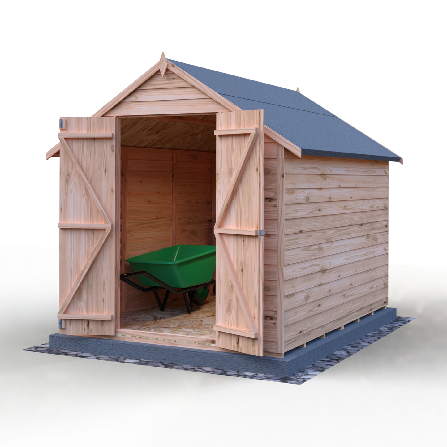 Shire Overlap 8x6 Double Door Value