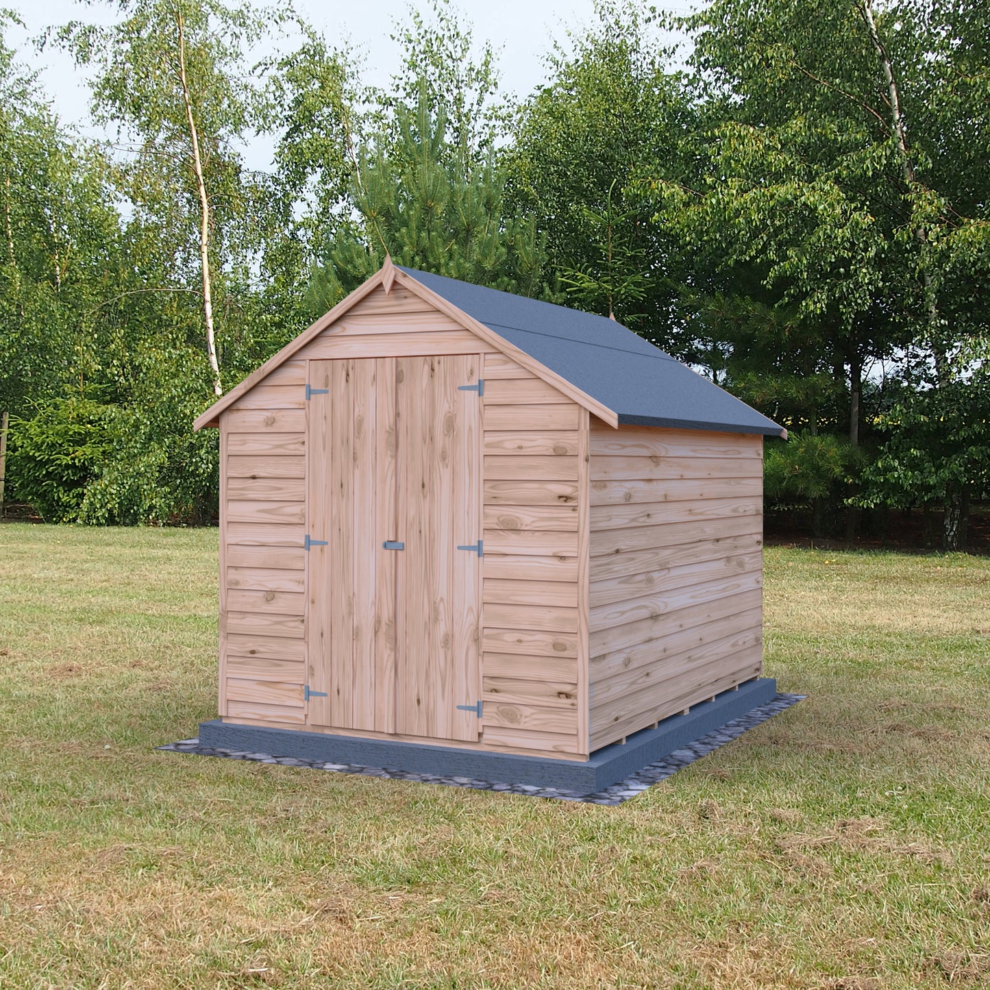 Shire Overlap 8x6 Double Door Value