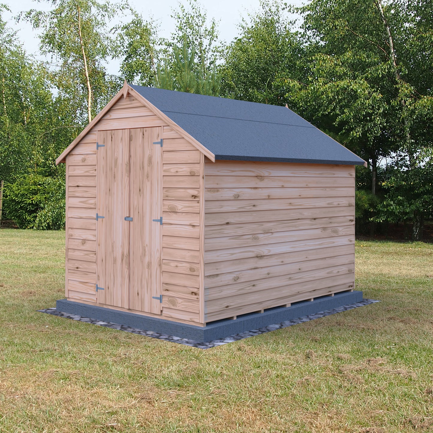 Shire Overlap 8x6 Double Door Value