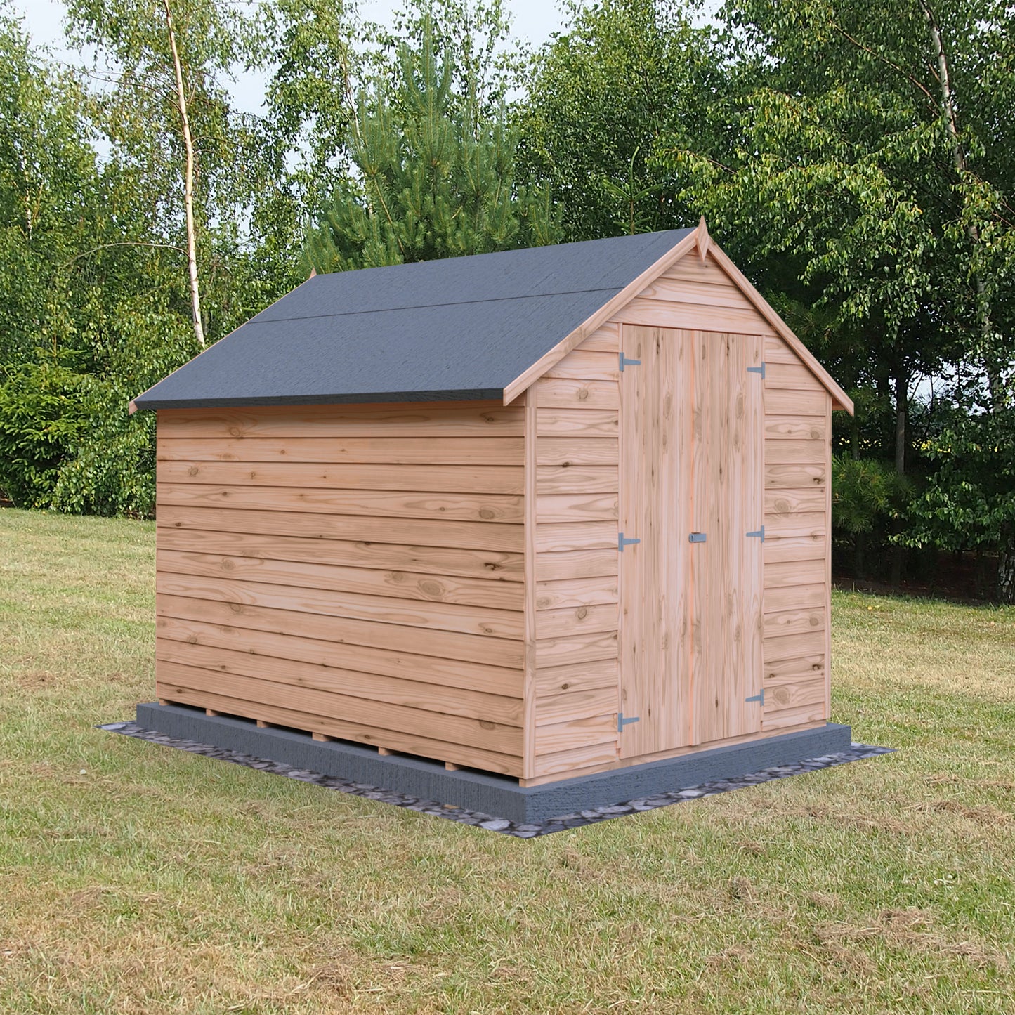 Shire Overlap 8x6 Double Door Value