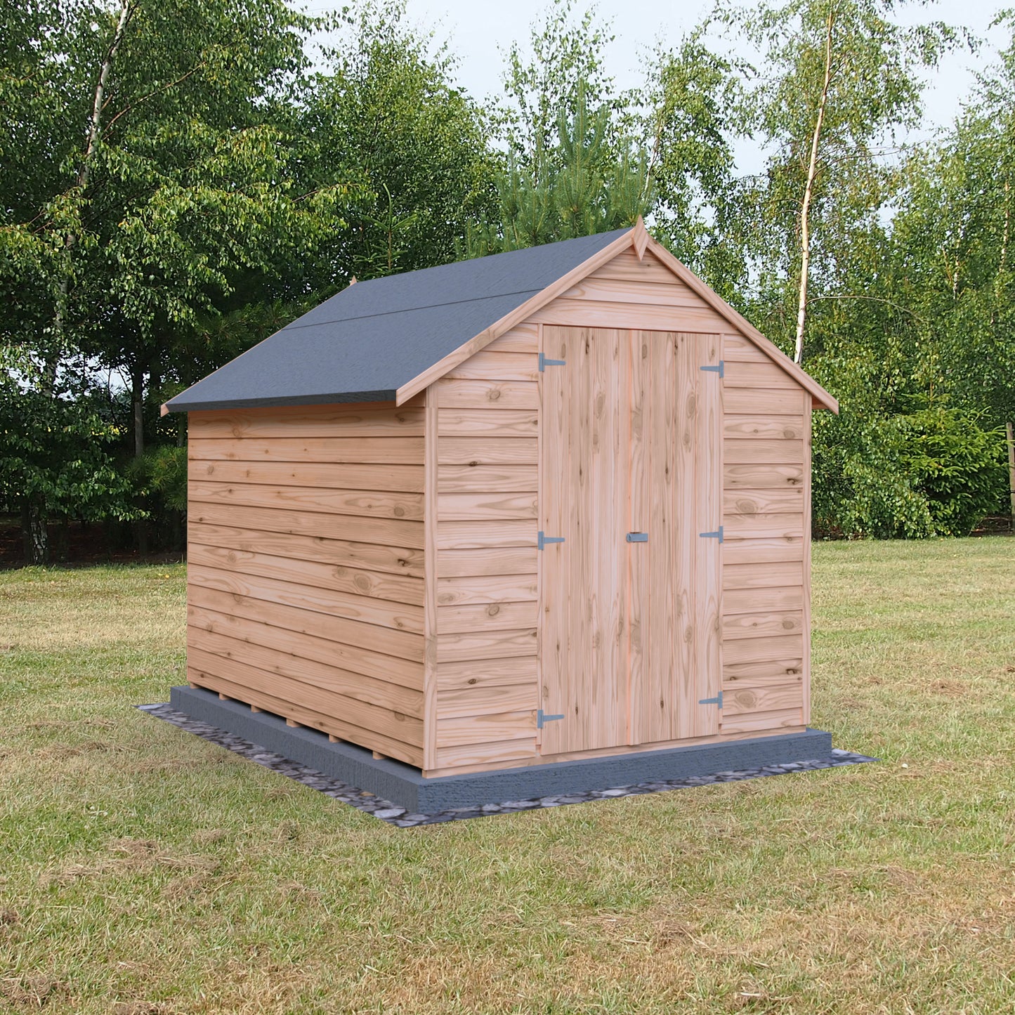 Shire Overlap 8x6 Double Door Value