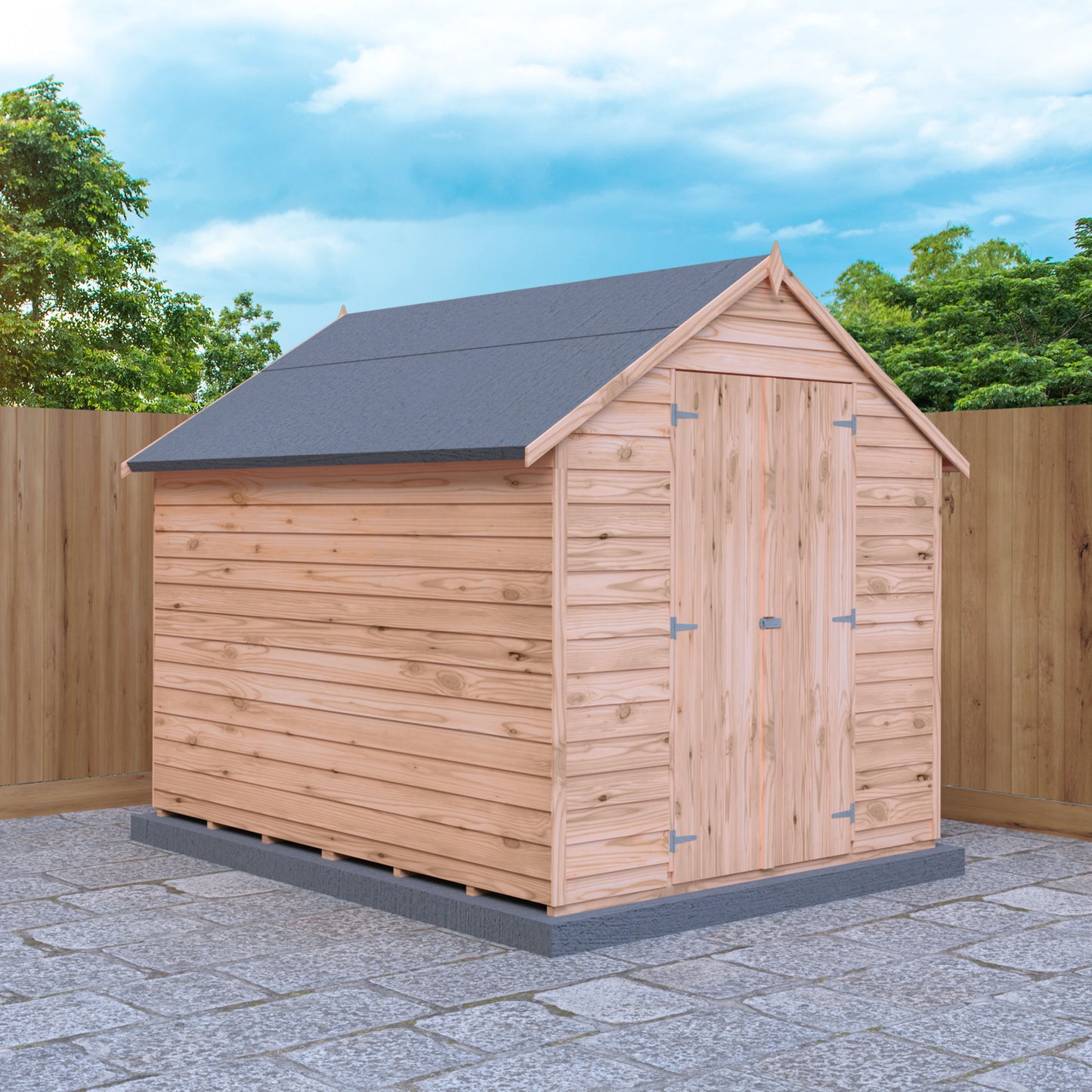 Shire Overlap 8x6 Double Door Value