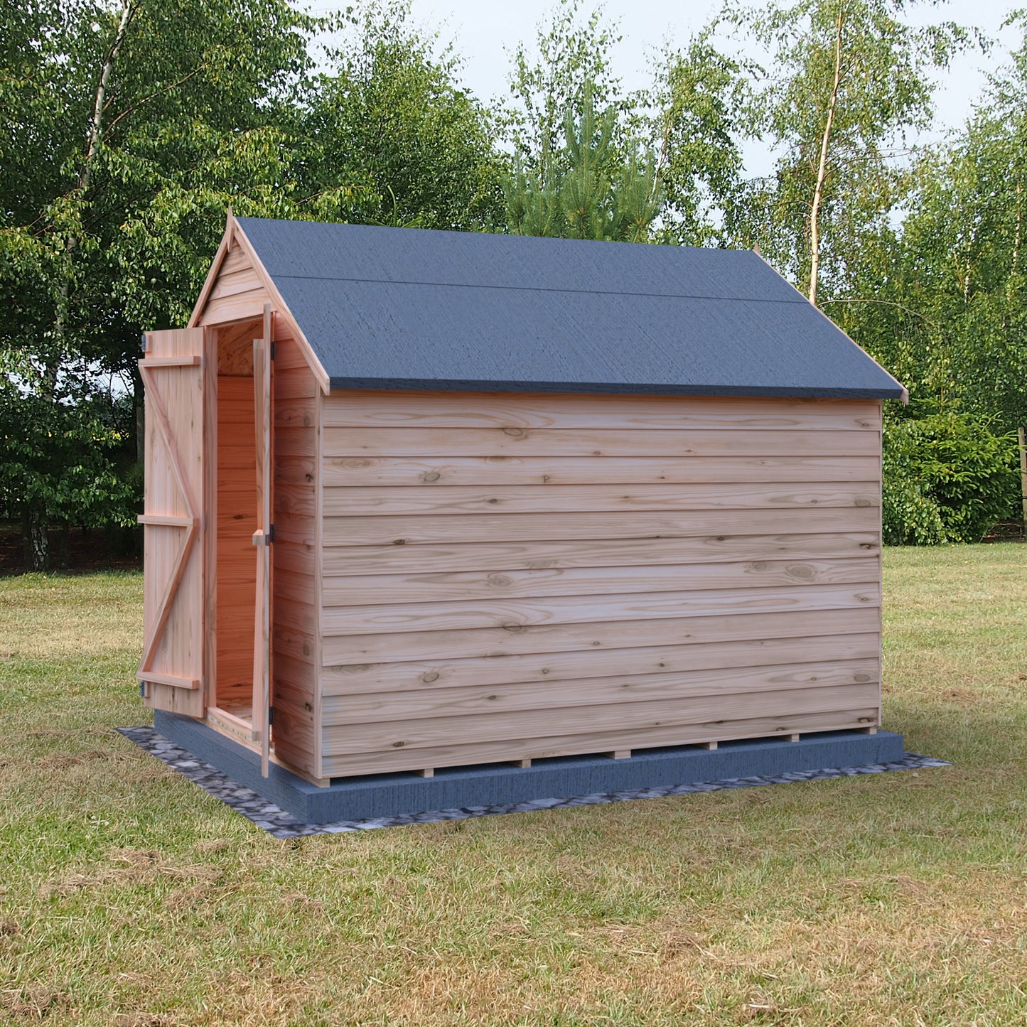 Shire Overlap 8x6 Double Door Value