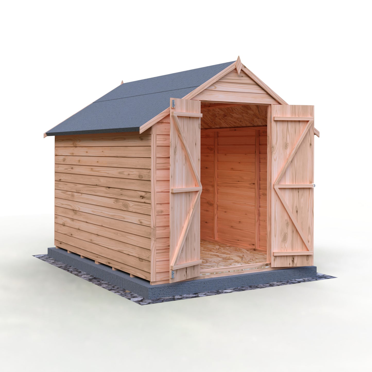 Shire Overlap 8x6 Double Door Value