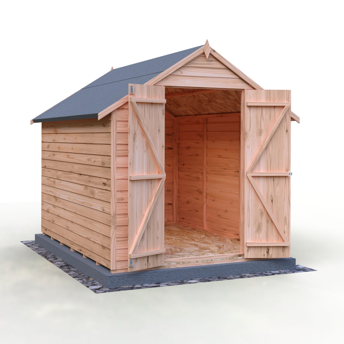 Shire Overlap 8x6 Double Door Value