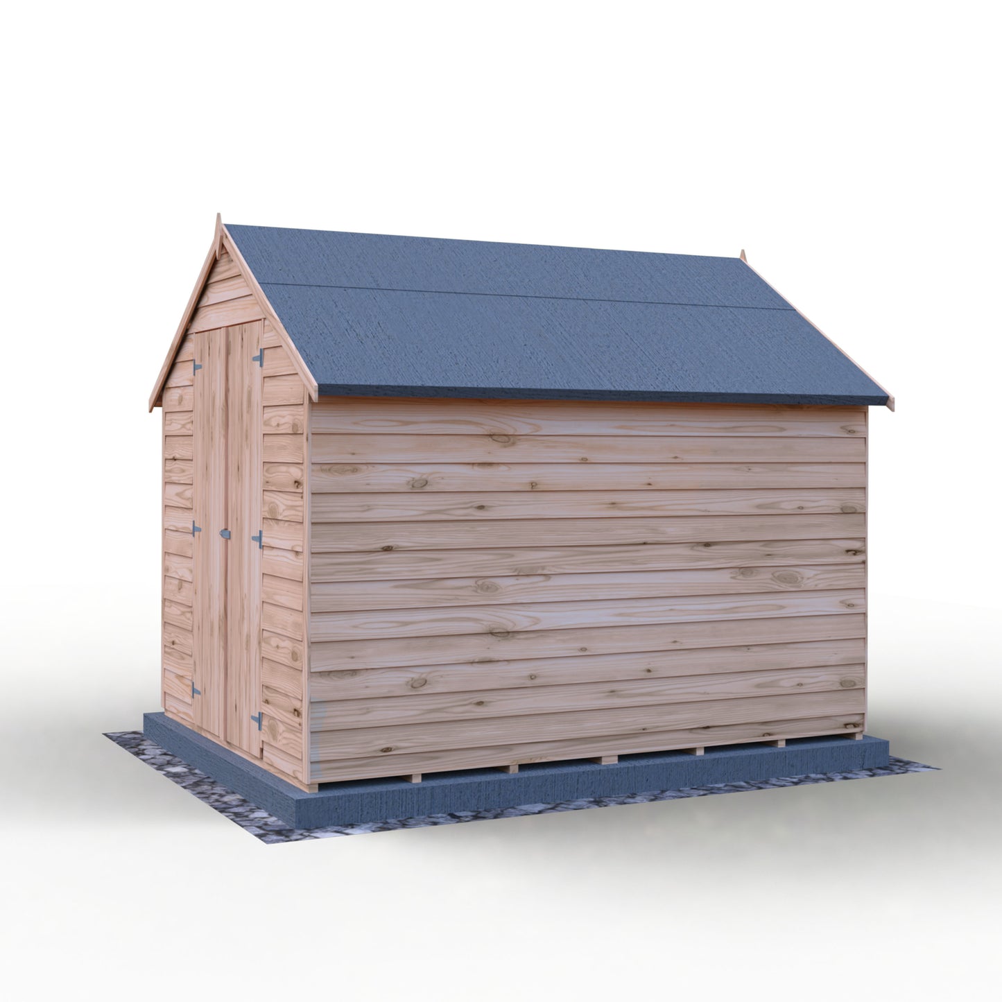 Shire Overlap 8x6 Double Door Value With Window