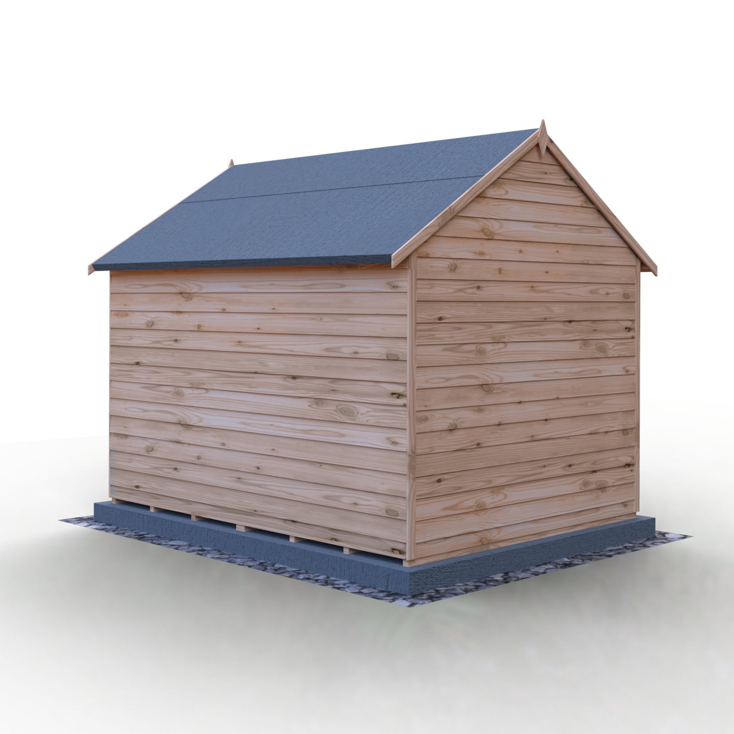 Shire Overlap 8x6 Double Door Value With Window