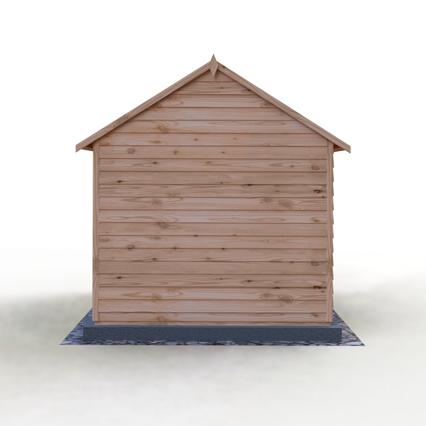 Shire Overlap 8x6 Double Door Value With Window