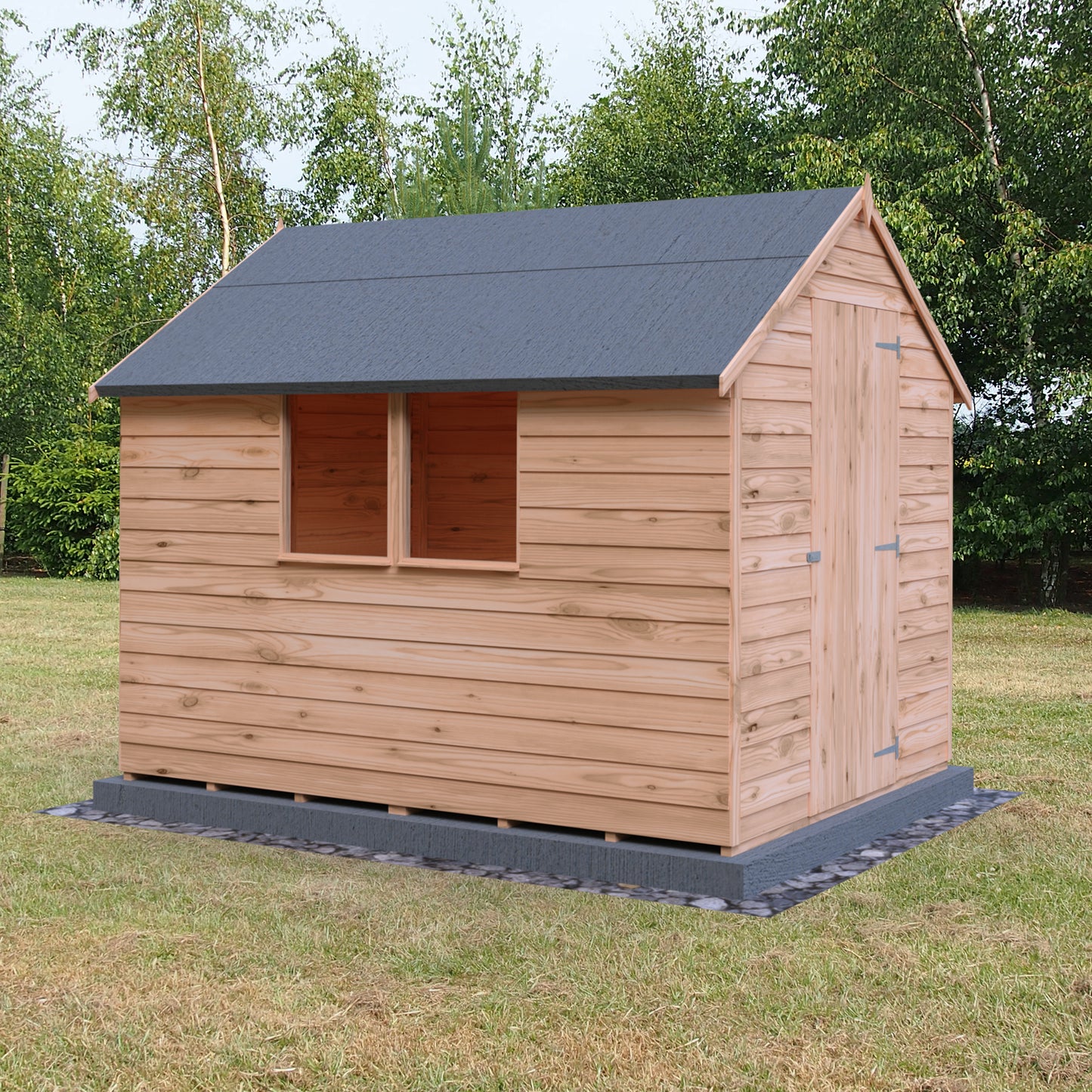 Shire Overlap 8x6 Single Door Value with Window