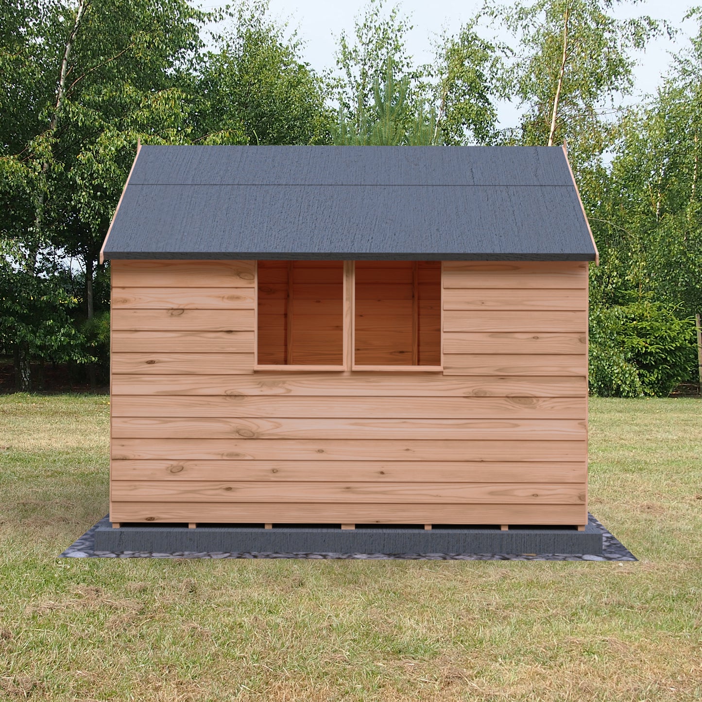 Shire Overlap 8x6 Single Door Value with Window