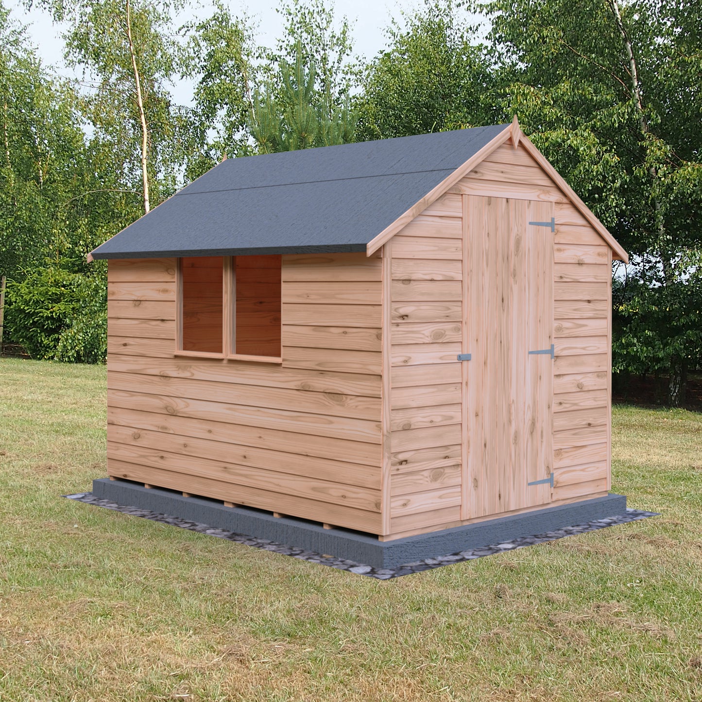 Shire Overlap 8x6 Single Door Value with Window