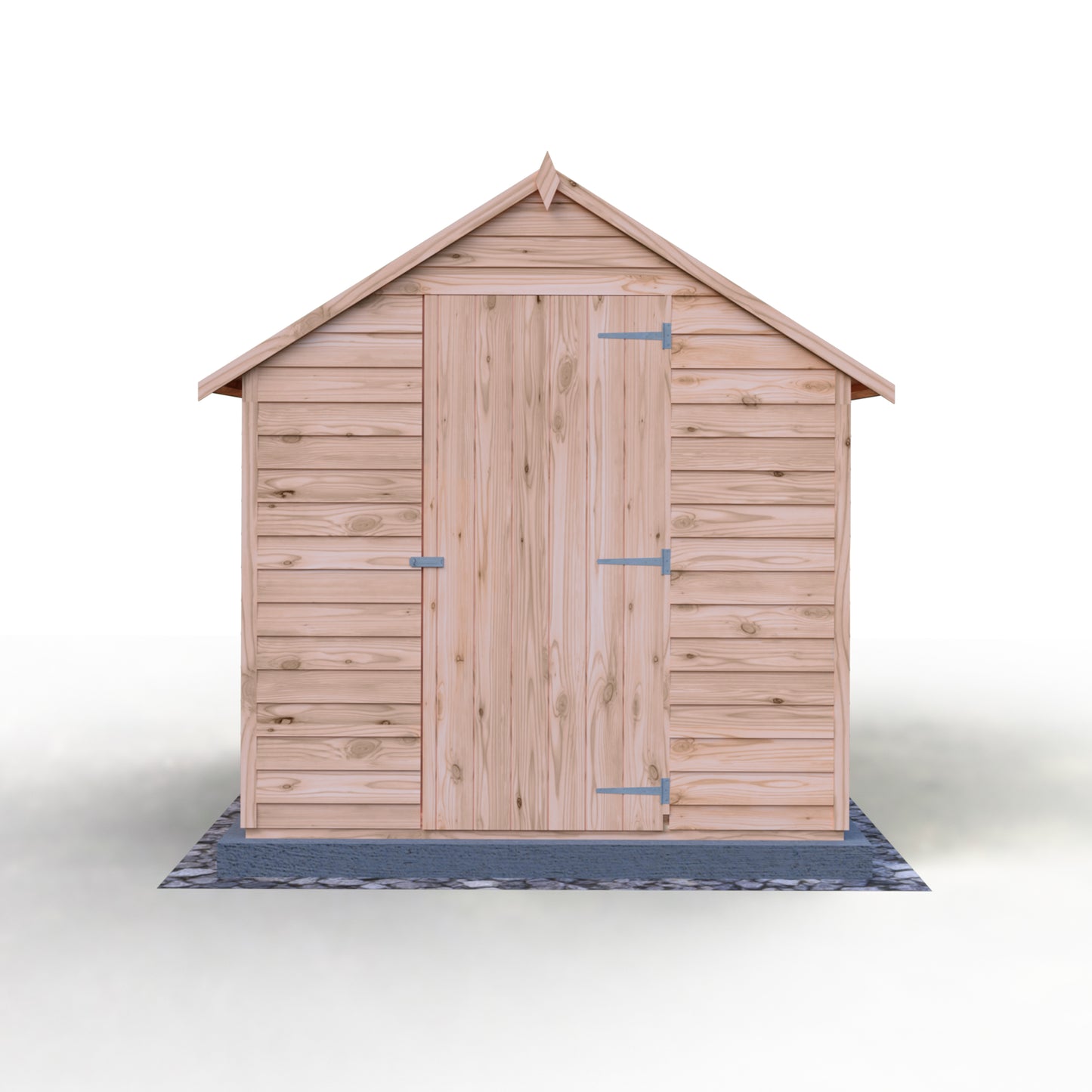 Shire Overlap 8x6 Single Door Value with Window