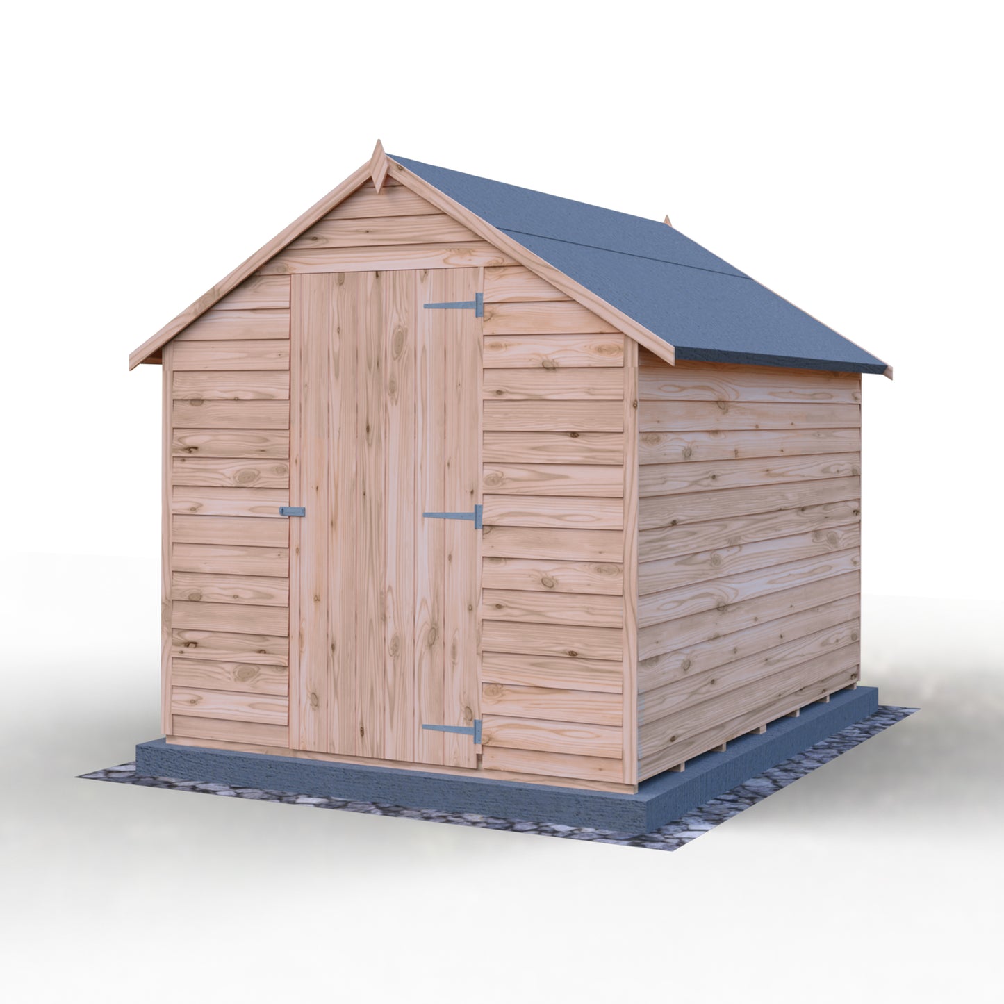 Shire Overlap 8x6 Single Door Value with Window