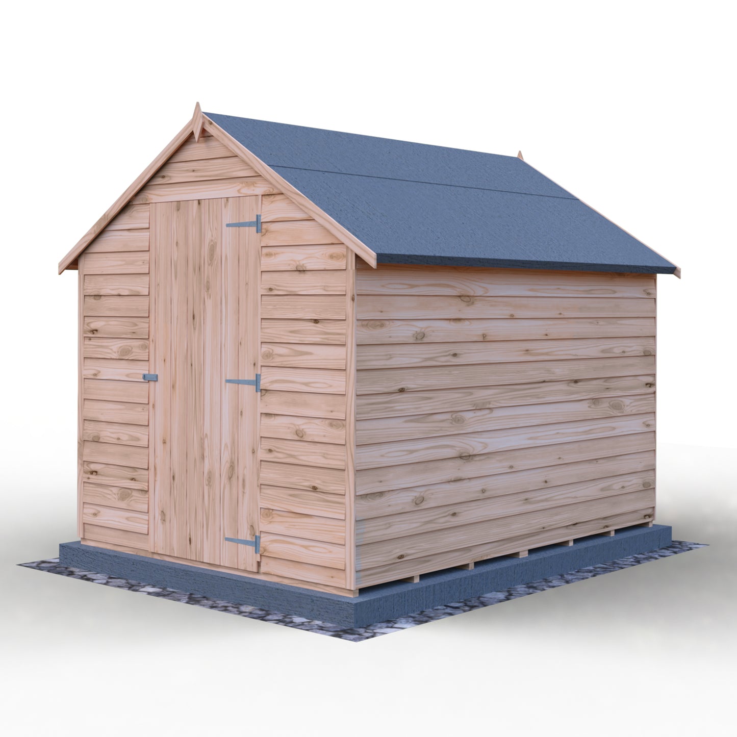 Shire Overlap 8x6 Single Door Value with Window