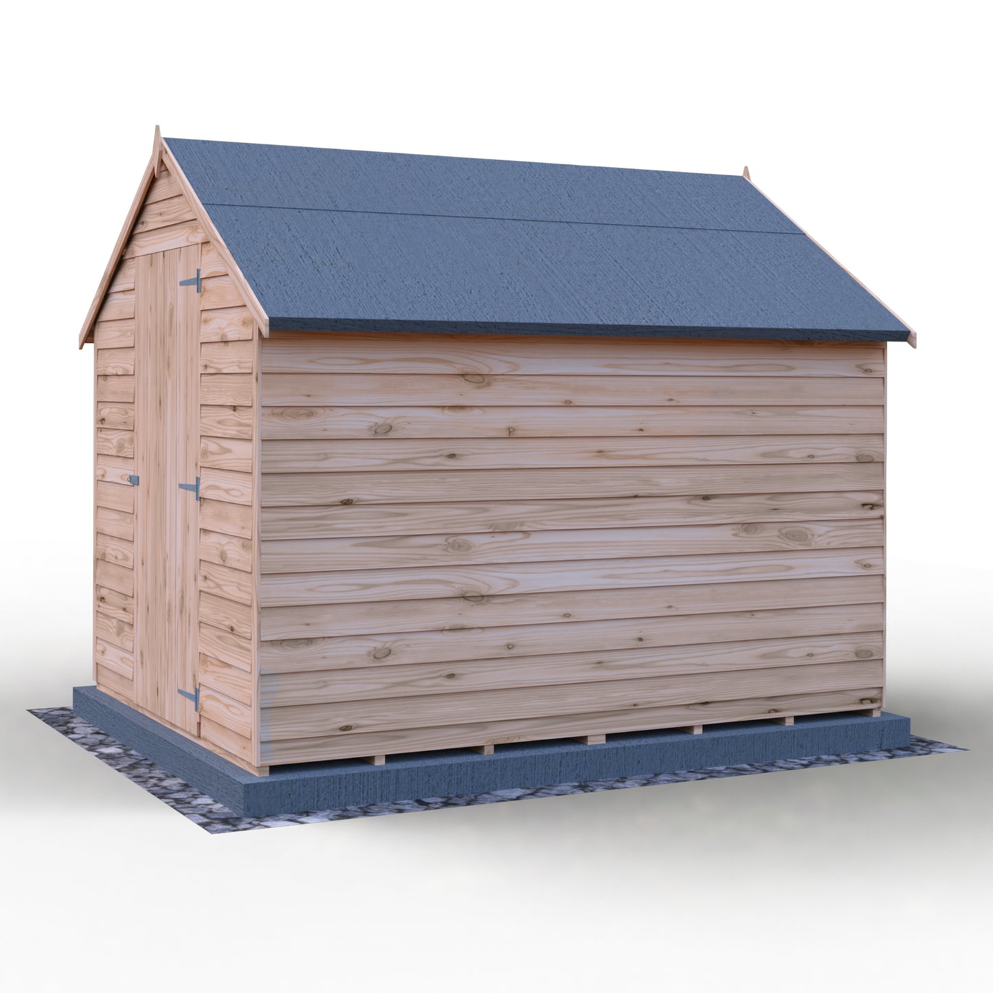 Shire Overlap 8x6 Single Door Value with Window