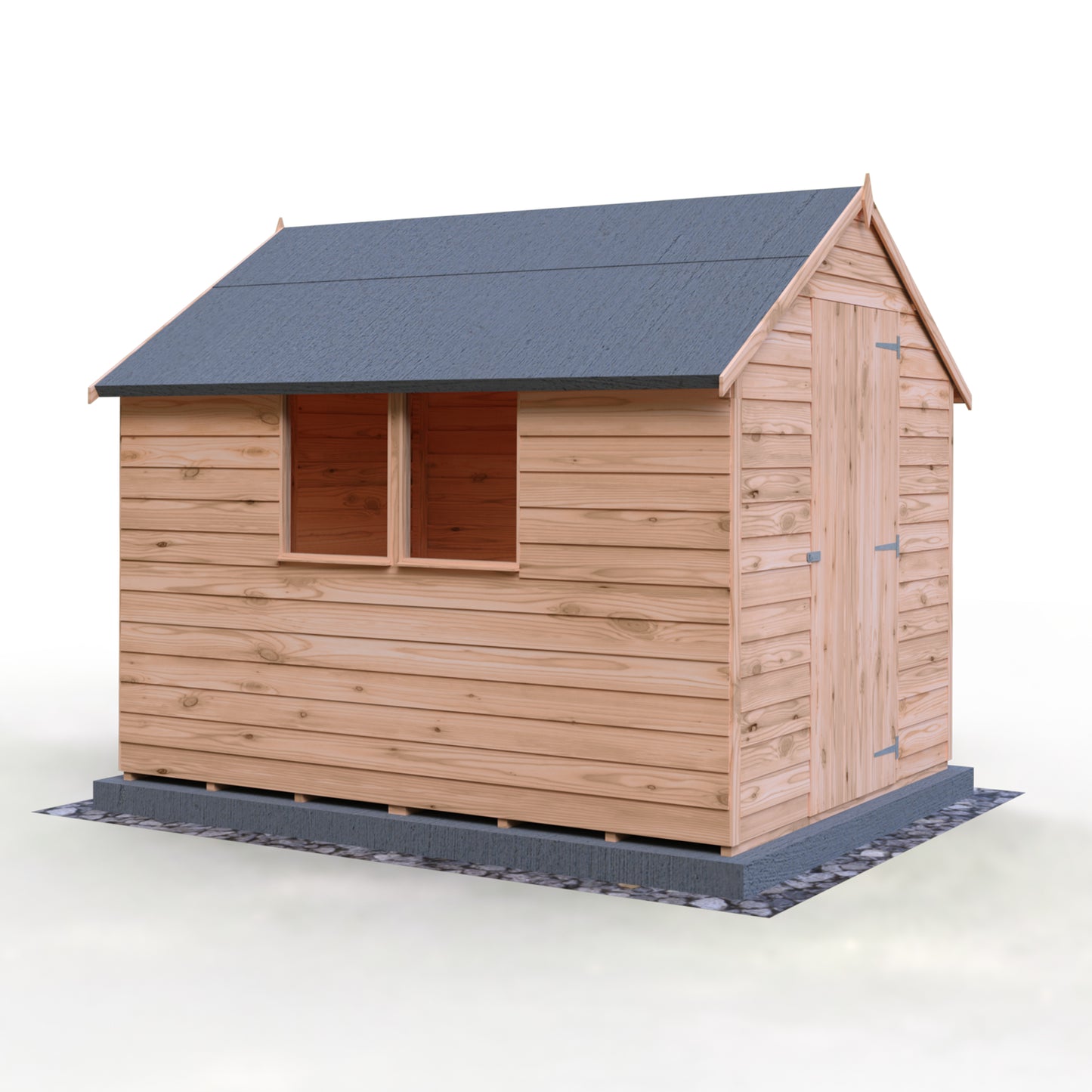 Shire Overlap 8x6 Single Door Value with Window