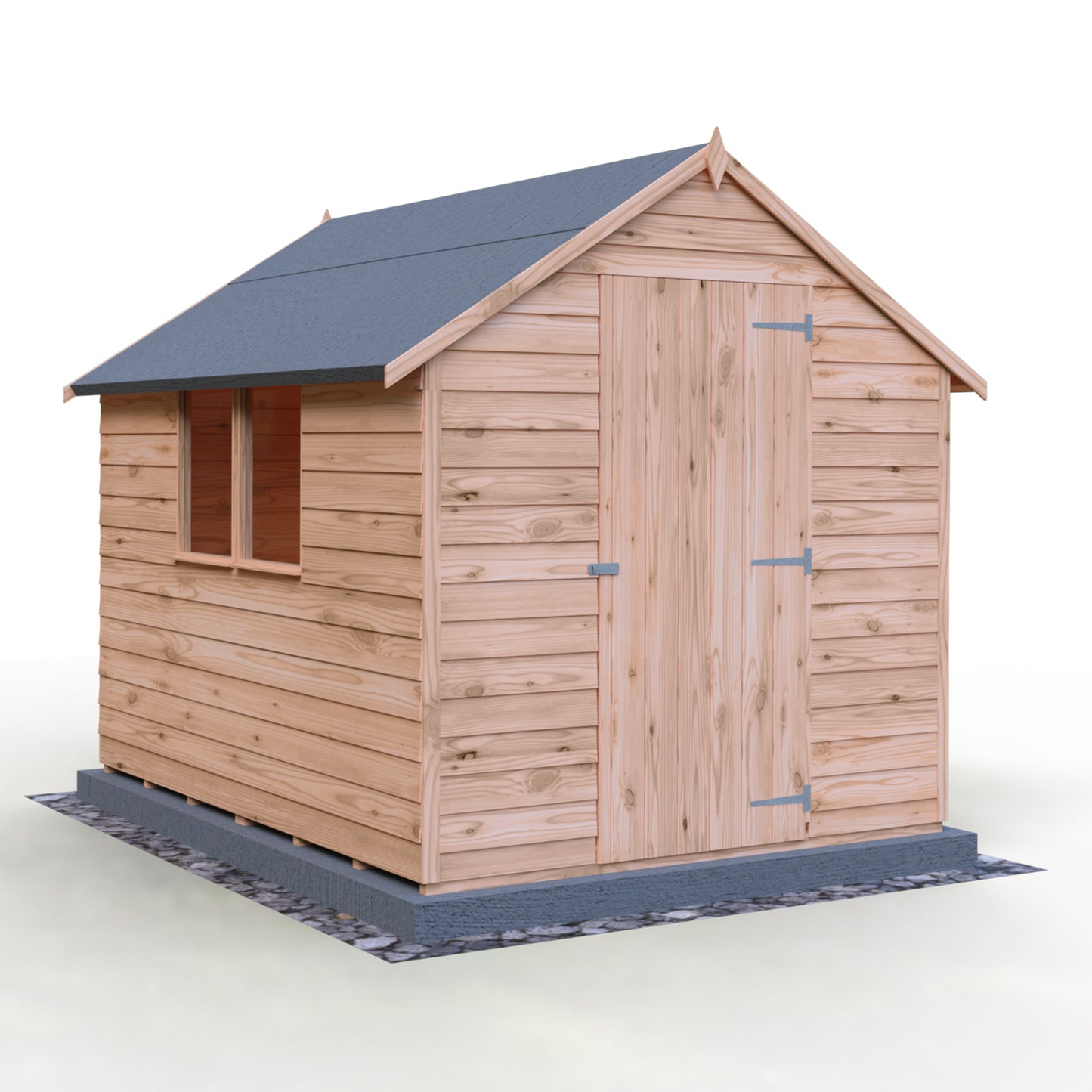 Shire Overlap 8x6 Single Door Value with Window
