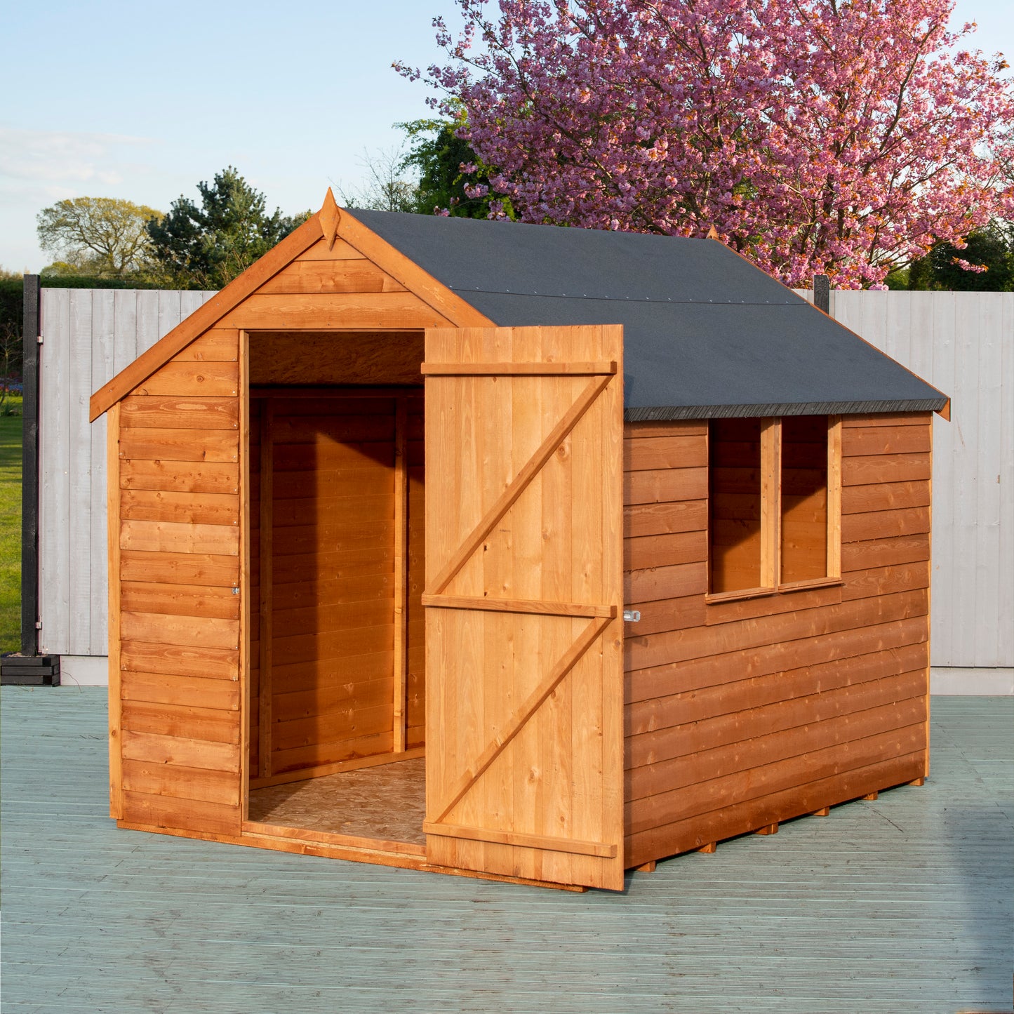 Shire Overlap 8x6 Single Door Value with Window