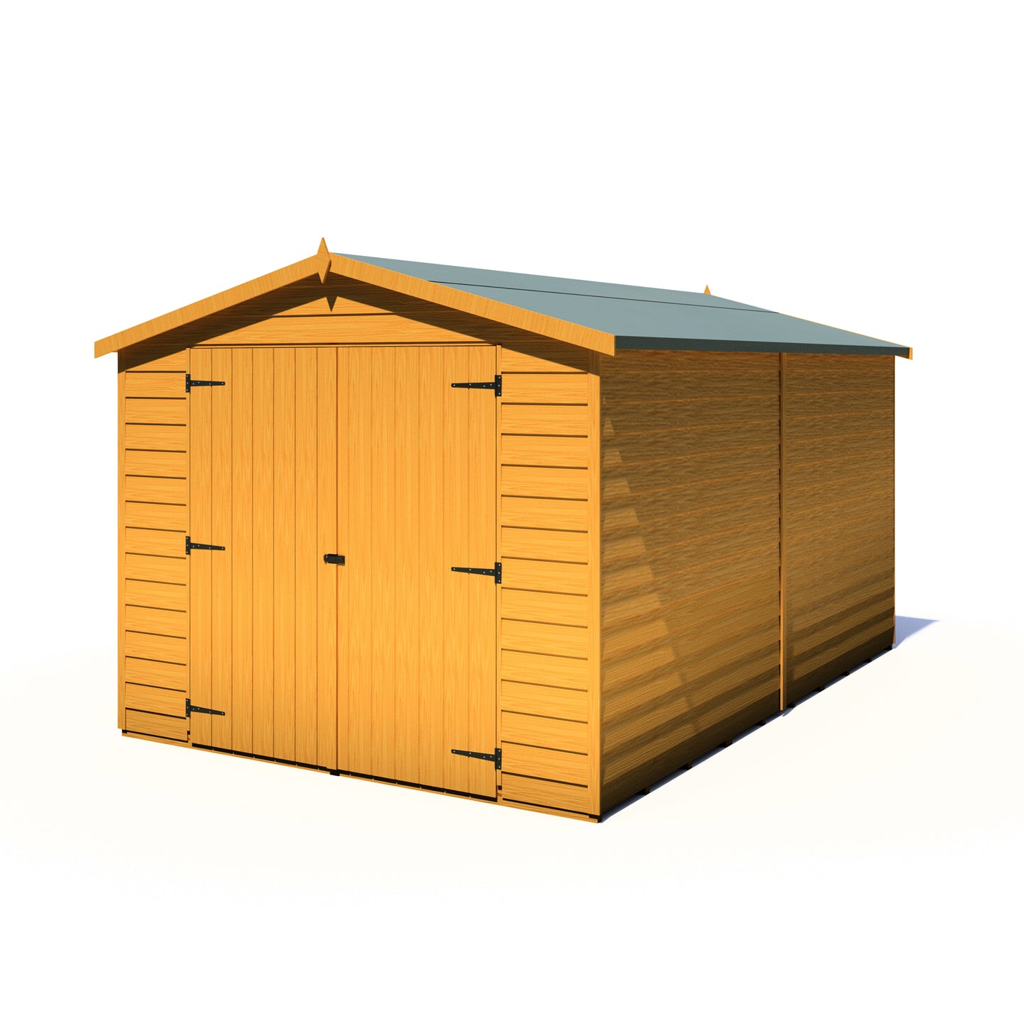 Shire Overlap Double Door No windows 12x8 D/D