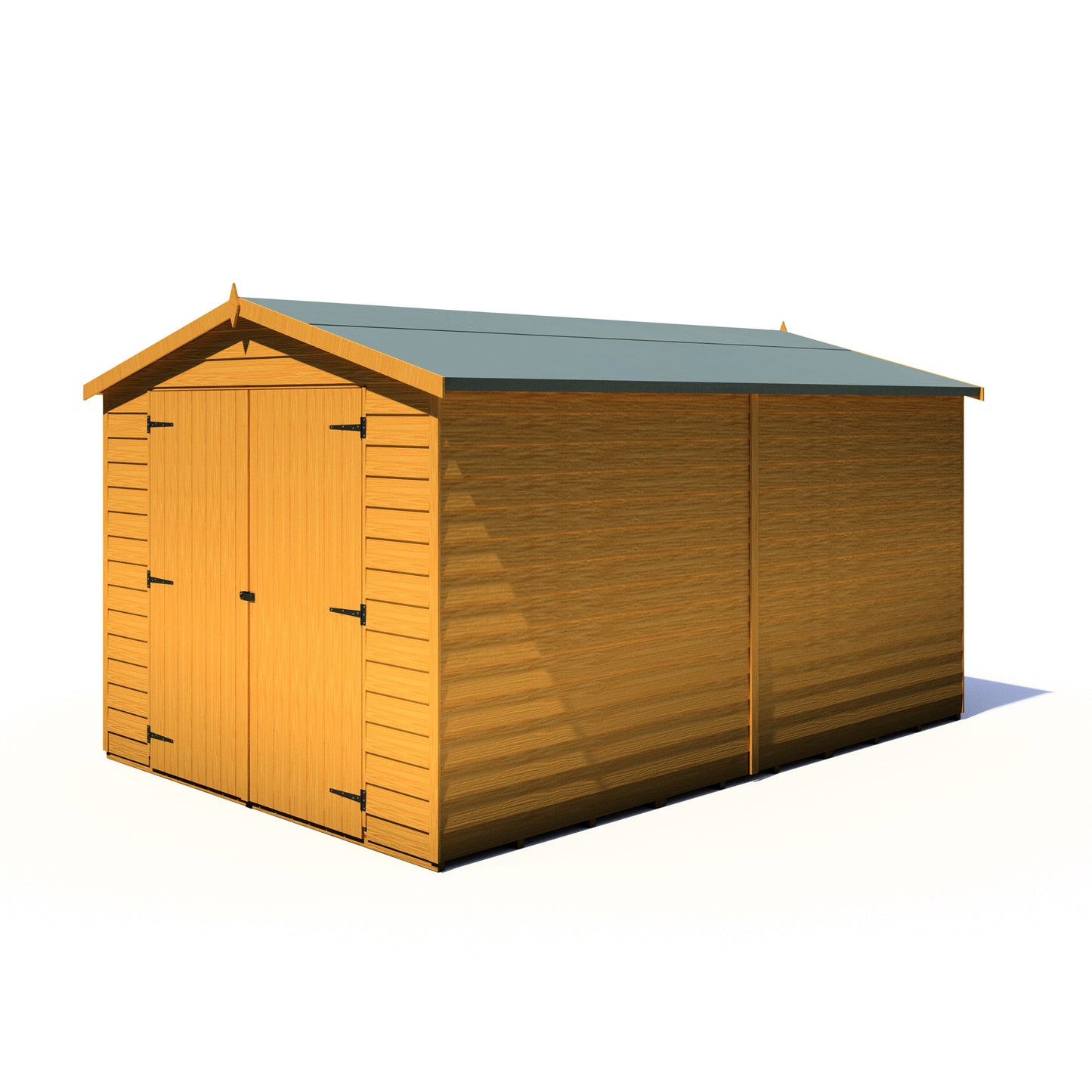 Shire Overlap Double Door No windows 12x8 D/D