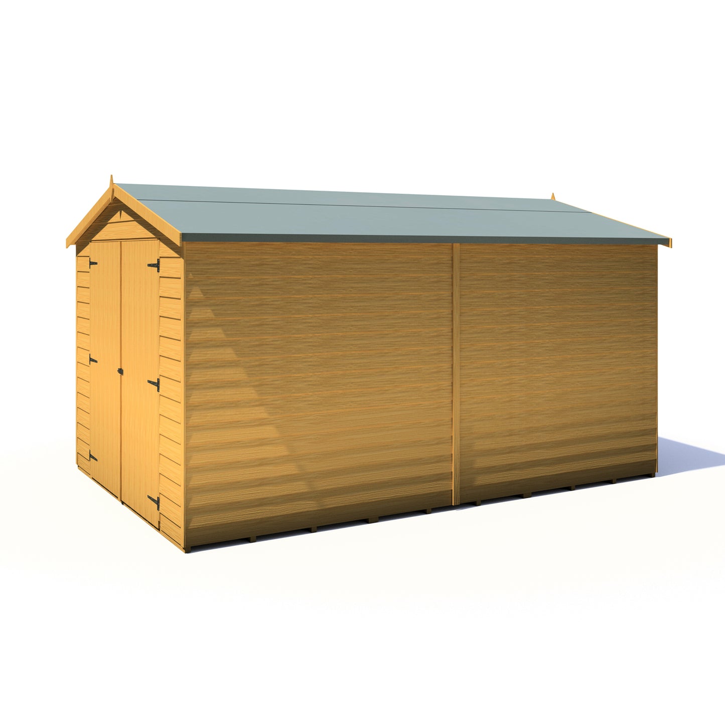 Shire Overlap Double Door No windows 12x8 D/D