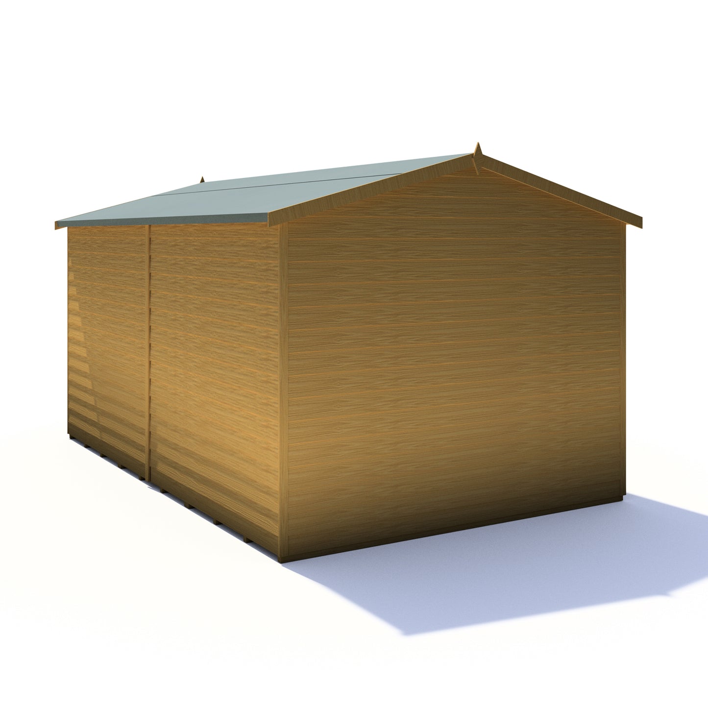 Shire Overlap Double Door No windows 12x8 D/D