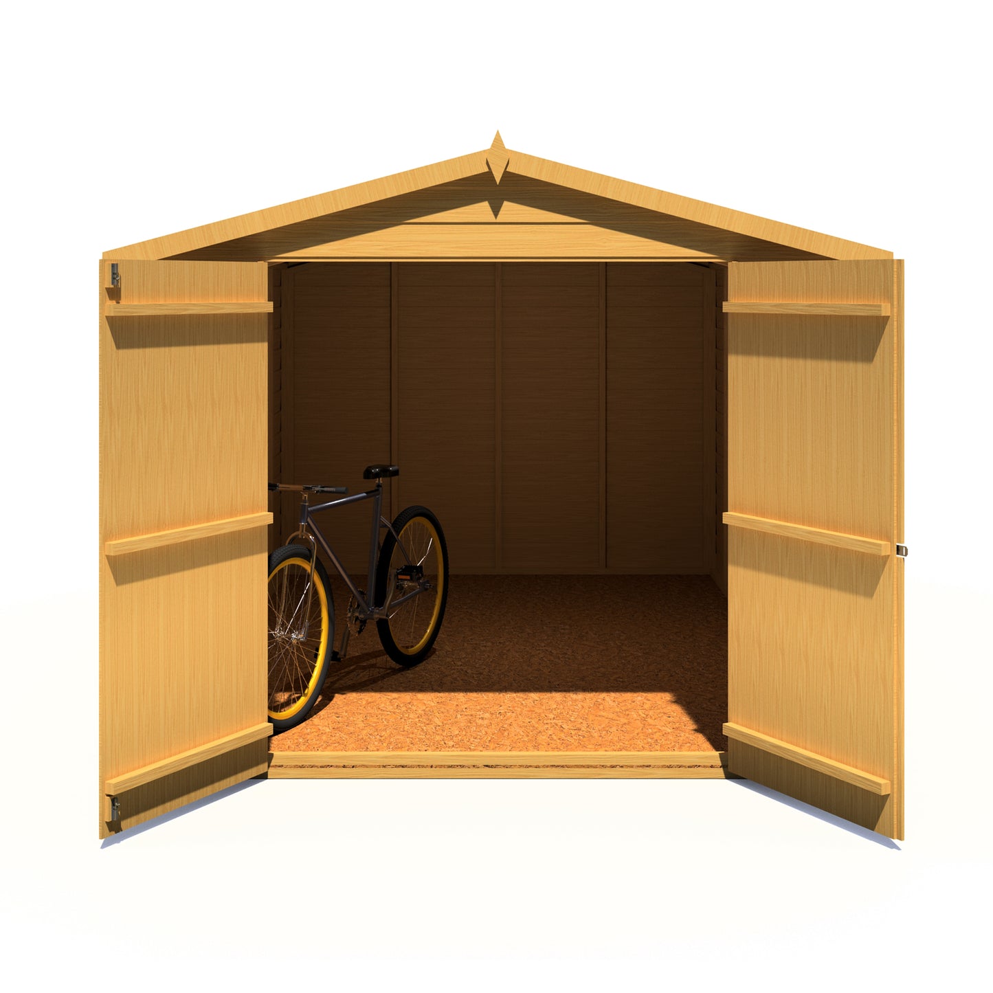 Shire Overlap Double Door No windows 12x8 D/D