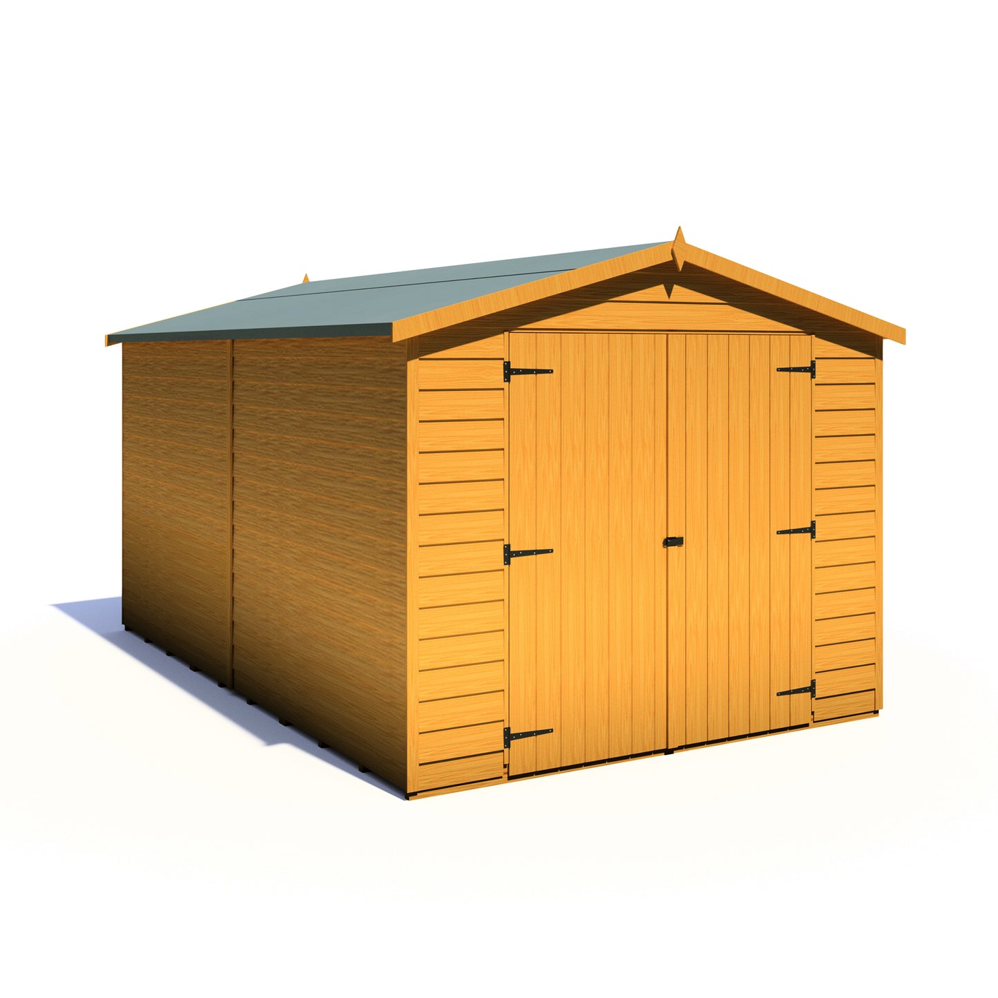 Shire Overlap Double Door No windows 12x8 D/D