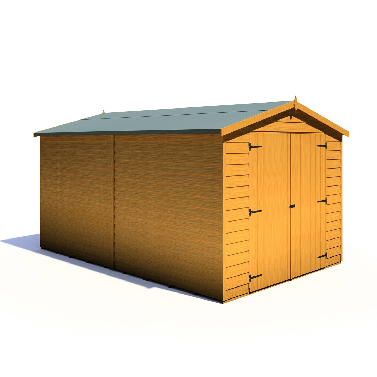 Shire Overlap Double Door No windows 12x8 D/D