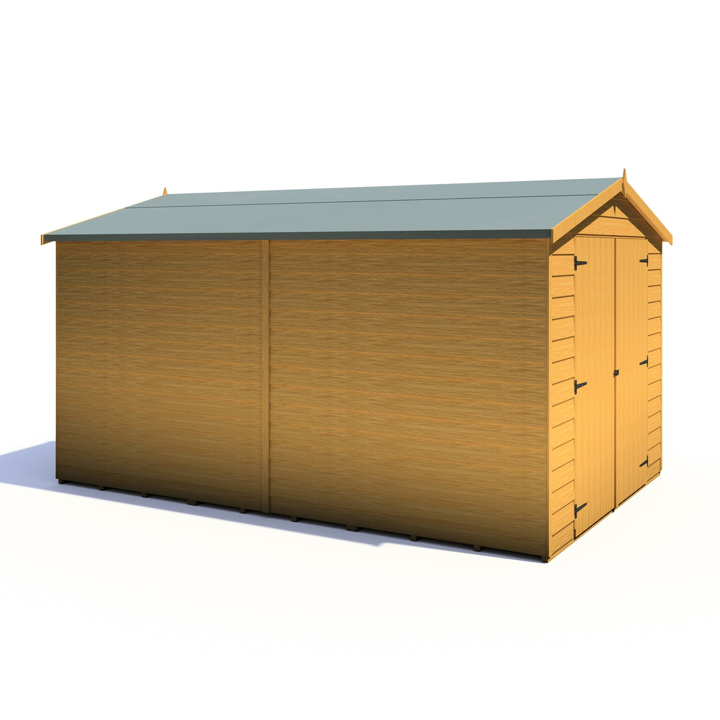 Shire Overlap Double Door No windows 12x8 D/D