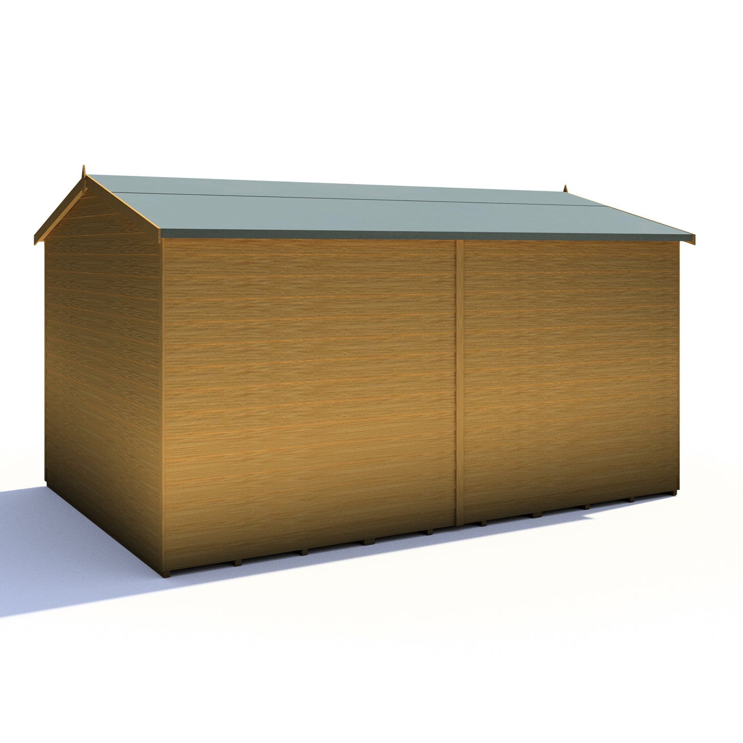 Shire Overlap Double Door No windows 12x8 D/D