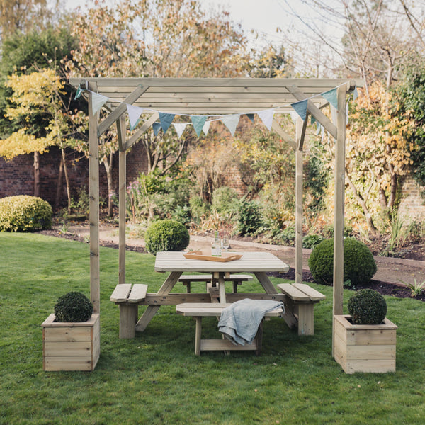 Churnet Valley Contemporary 2.4M X 2.4M Pergola