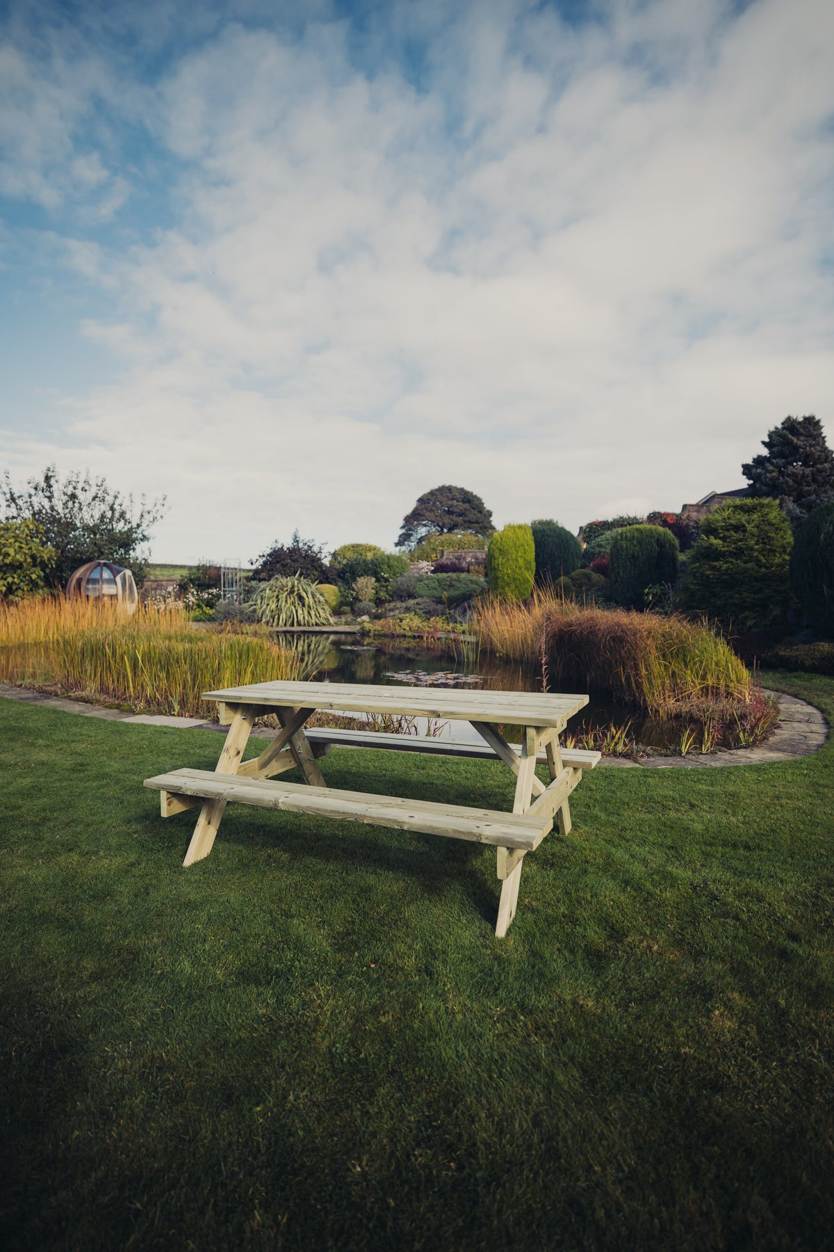 Churnet Valley Traditional Picnic Table 1795 Mm Long