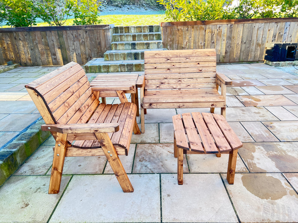 Charles Taylor Burgundyhley Corner Set