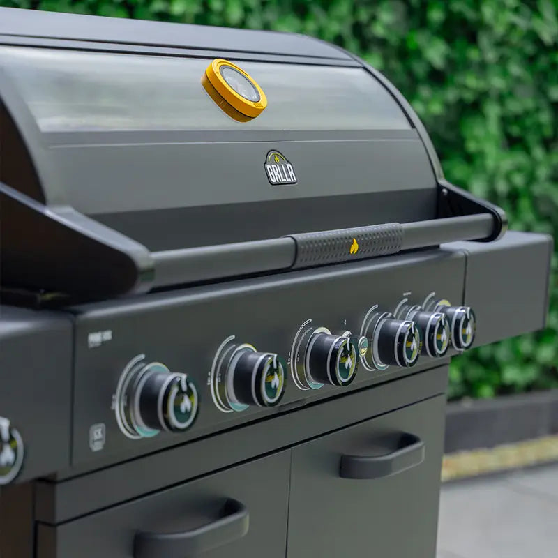 GRLLR Prime G5S 5 Burner Gas Barbecue with Back Burner and Side Burner