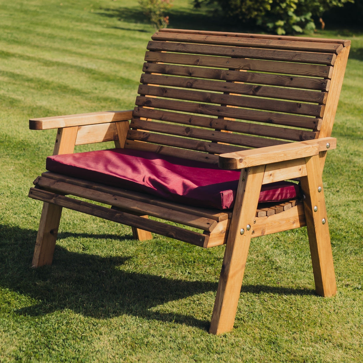 Churnet Valley Wine Cushion Double