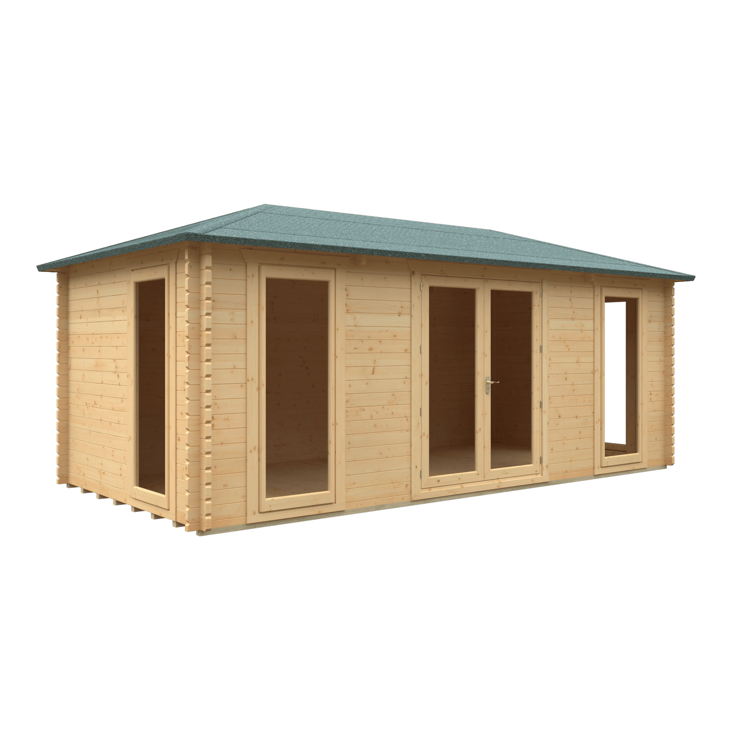 20x10 Regatta 44mm Log Cabin