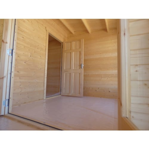 Shire Firestone 12x15 Log Cabin (28mm - 70mm Logs)