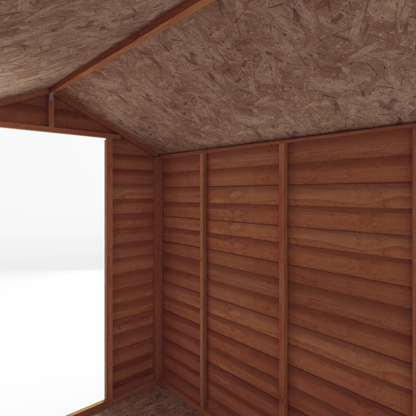 Mercia 7 x 5 Overlap Apex - Windowless