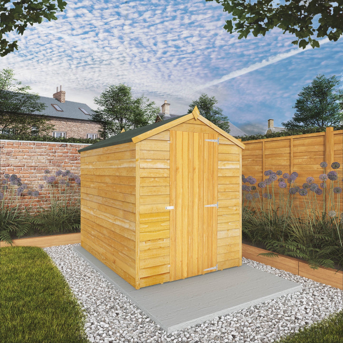 Mercia 7x5 Overlap Apex  - Windowless