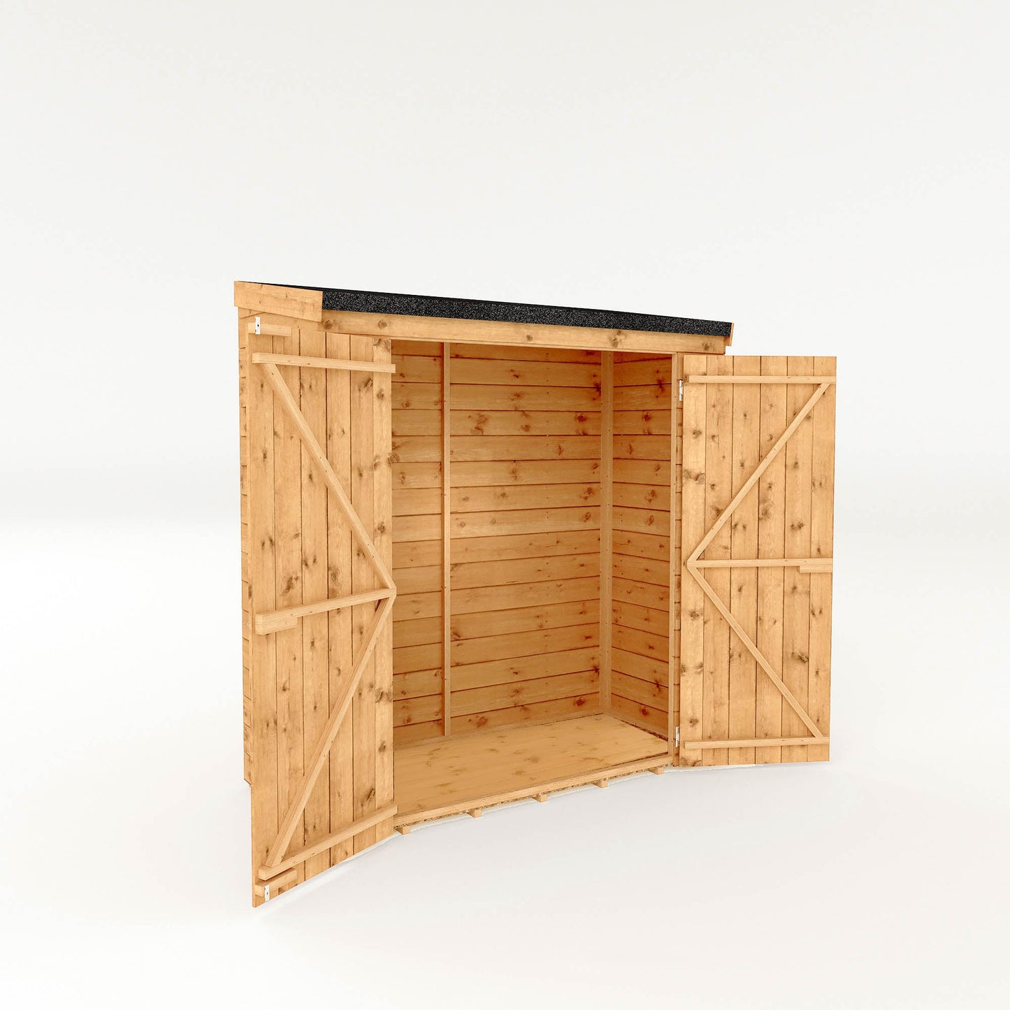 Mercia 6x2'6 Shiplap Pent Storage
