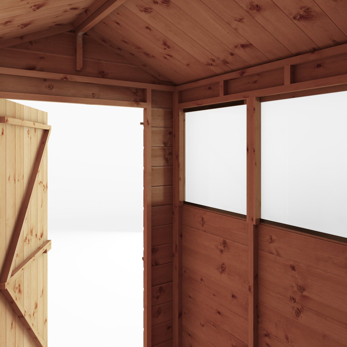 Mercia 6x4 Modular Shiplap Apex