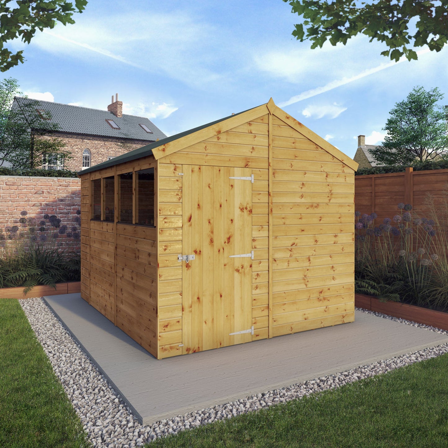Mercia 10x8 Modular Shiplap Apex