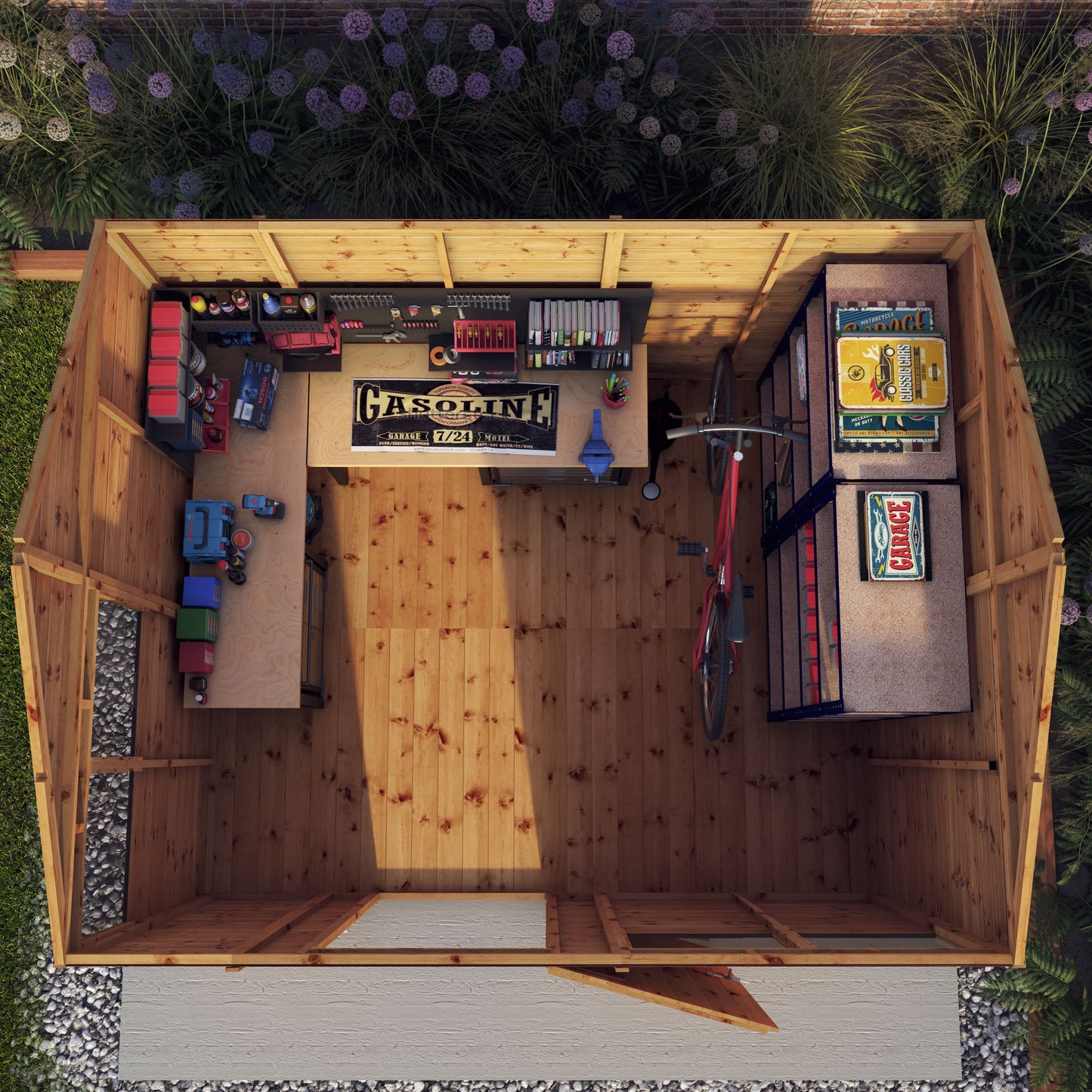 Mercia 10x8 Modular Shiplap Apex