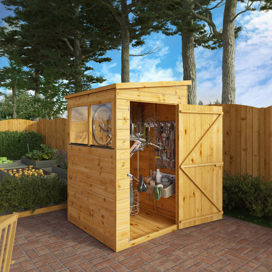 Mercia 4x4 Modular Shiplap Pent